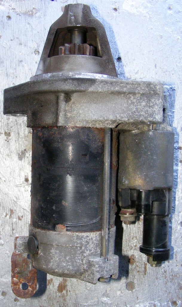 Repair a sticking Honda CRV starter motor