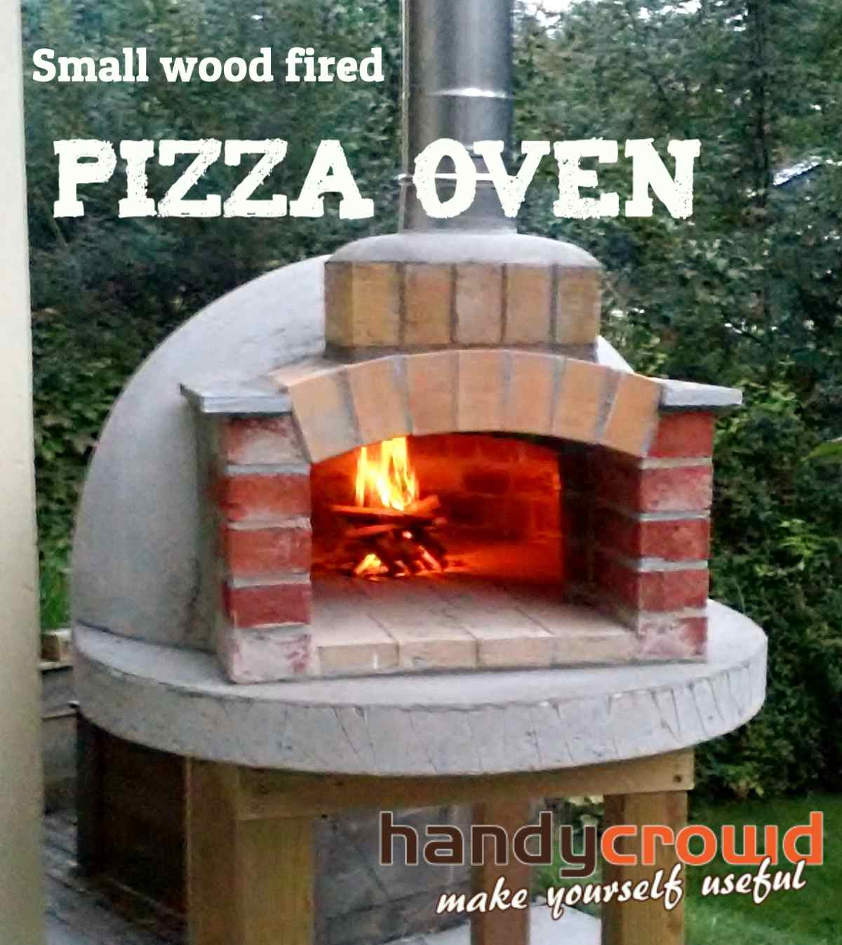 small wood fired pizza oven