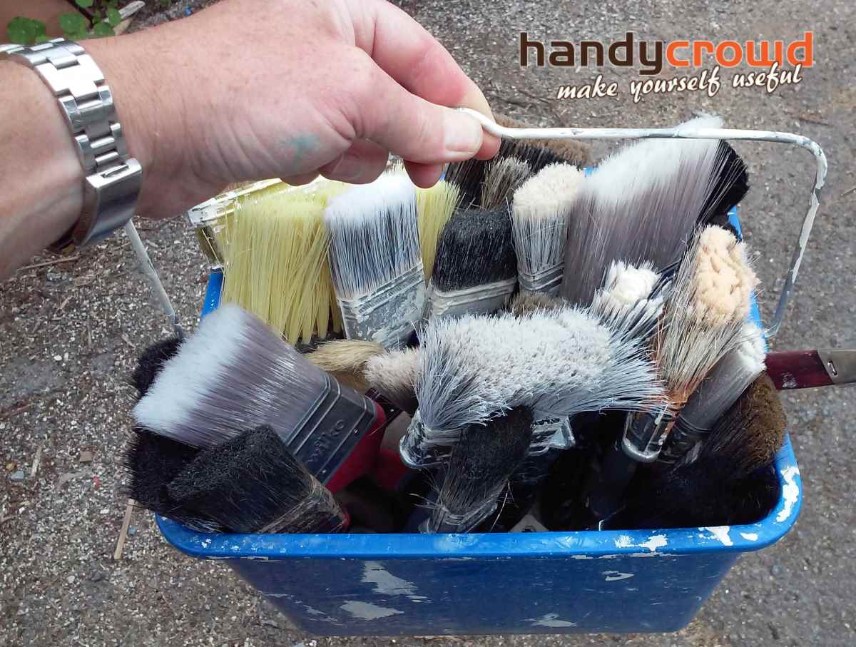 Quick Tip Easy Paint Brush Storage ⋆